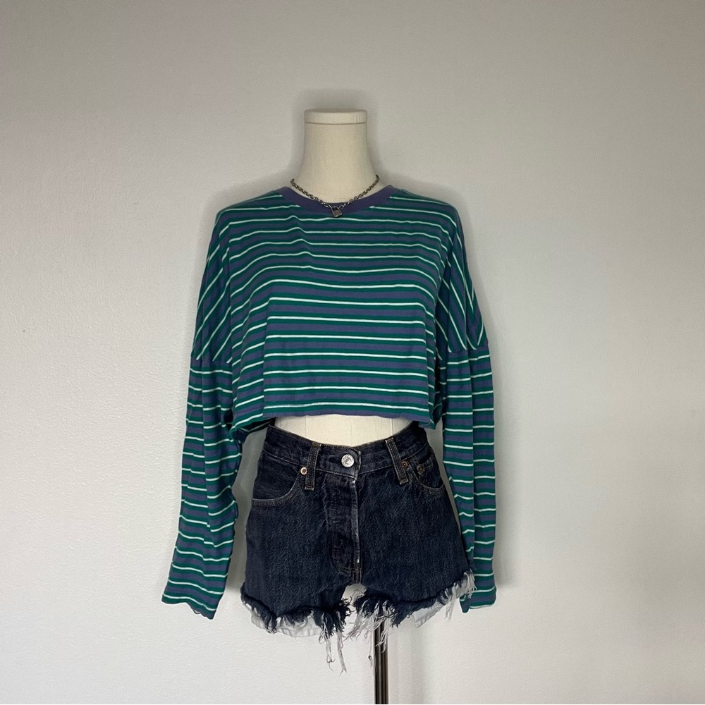 Blue and Purple Urban Outfitters Shirt